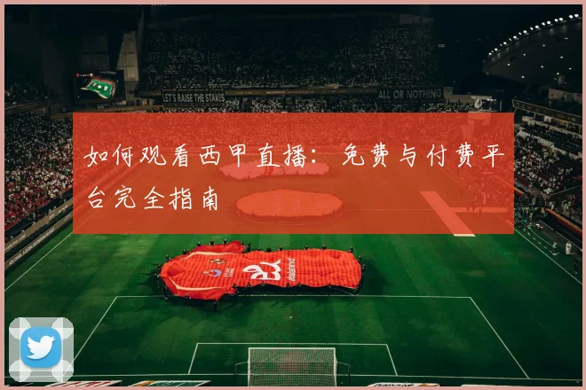 如何观看西甲直播：免费与付费平台完全指南